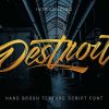 Destroit | Hand Brush Texture