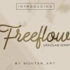 Freeflow Monoline Script