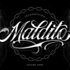 Maldito Font | Tattoo Style