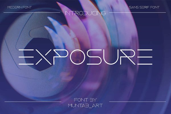 Exposure | Modern Sans