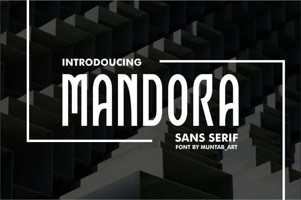 Mandora | Modern Font