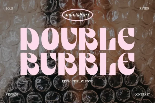 Double Bubble | Retro Display